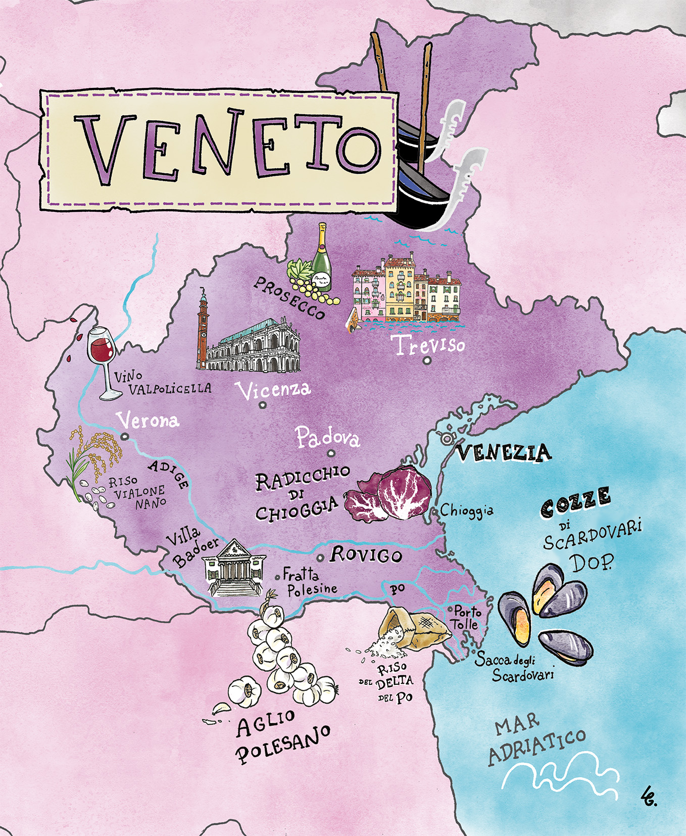 Veneto_Bene Insieme Conad_Laura Galeazzo Illustrazioni